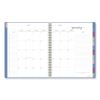 Harmony Weekly/Monthly Poly Planner, 11 x 9.38, Blue Cover, 13-Month (Jan to Jan): 2024 to 202510