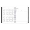 Enterprise Monthly Planner, 10 x 8, Black Cover, 12-Month (Jan to Dec): 20247