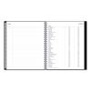 Enterprise Monthly Planner, 10 x 8, Black Cover, 12-Month (Jan to Dec): 20249