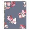 Life Note-It Leah Weekly/Monthly Notes Planner, Floral Artwork, 11 x 8.5, Gray/Pink/White Cover, 12-Month (Jan to Dec): 20245