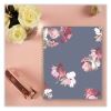 Life Note-It Leah Weekly/Monthly Notes Planner, Floral Artwork, 11 x 8.5, Gray/Pink/White Cover, 12-Month (Jan to Dec): 20248