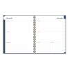 Ashlyn Weekly/Monthly Planner, Floral Artwork, 11 x 8.5, Navy/Multicolor Cover, 12-Month (Jan to Dec): 20249