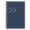 Ashlyn Weekly/Monthly Planner, Floral Artwork, 8 x 5, Navy/Multicolor Cover, 12-Month (Jan to Dec): 20242