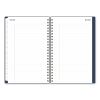 Ashlyn Weekly/Monthly Planner, Floral Artwork, 8 x 5, Navy/Multicolor Cover, 12-Month (Jan to Dec): 20248