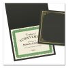Award Certificates, 8.5 x 11, Natural with Green Braided Border, 15/Pack4