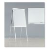 Polarity Height Adjustable Dry Erase Flipchart Easel, 30 x 20-31 x 50-74 Easel, 30 x 38 Board, White Surface, Silver Frame4