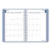 Academic Daily/Monthly Planner, 8 x 5, Cloud Blue Cover, 12-Month (Aug to July): 2023 to 20242