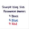 King Size Permanent Marker, Broad Chisel Tip, Black, Dozen5