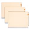 Yearly End Tab File Folder Labels, 24, 0.5 x 1, Orange, 25/Sheet, 10 Sheets/Pack4