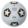 Rubber Sports Ball, For Soccer, No. 3 Size, White/Black2