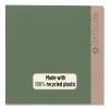 Recycled Plastic Two-Pocket Folder, 11" x 8.5", Randomly Assorted2