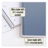 Recycled Notebook, 1 Subject, Medium/College Rule, Randomly Assorted Cover, 11 x 8.5 Sheets2