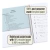 Recycled Notebook, 1 Subject, Medium/College Rule, Randomly Assorted Cover, 11 x 8.5 Sheets6