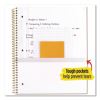Style Wirebound Notebook, 1-Subject, Medium/College Rule, Randomly Assorted Cover Colors, (80) 11 x 8.5 Sheets4