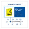 Color Paper, 24 lb Text Weight, 8.5 x 11, Lemon Yellow, 500/Ream3
