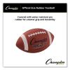 Rubber Sports Ball, Football, Official NFL, No. 9 Size, Brown2