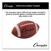 Rubber Sports Ball, Football, Official NFL, No. 9 Size, Brown3