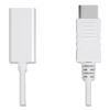 DisplayPort to HDMI Adapter, 6", White3