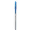 Round Stic Grip Xtra Comfort Ballpoint Pen, Medium 1 mm, Blue Ink, Gray/Blue Barrel, 24/Box, 6 Boxes/Pack2