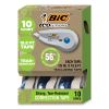 Wite-Out Brand Ecolutions Correction Tape, Non-Refillable, White, 0.2" x 19.8 ft, 10/Pack6