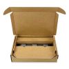 Laptop Shipping Box, One-Piece Foldover (OPF), Large, 17.25" x 11.68" x 3.75", Brown Kraft2