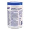 Healthcare Surface Disinfecting Wipes, 1-Ply, 7" x 10", Unscented, White, 110 Wipes/Canister, 6 Canisters/Carton2