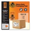 Heavy Duty Packaging Tape with Dispenser, 1.88" x 25 yds, Clear, 4/Pack3