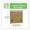 Curby Mailer Self-Sealing Recyclable Mailer, Paper Padding, Self-Adhesive, #2, 11.38 x 9.5, 30/Carton2