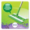 Sweeper TRAP + LOCK Wet Mop Cloth, 8 x 10, White, Lavender Scent, 38/Pack2