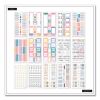 Essentials Tracker & Checklist Classic Stickers, Productivity Theme, 990/Pack5