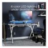 Vizon 47" Gaming Desk, 47.2" x 26.6" x 35", White Colorway3