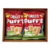 Puff'd Crackers, White Cheddar, 3 oz Bag, 6/Carton2