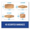 DUO Bandages, Plastic, Assorted Sizes, 40/Pack6