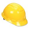 SecureFit Hard Hat with Uvicator, Four-Point Ratchet Suspension, Yellow2