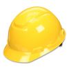 SecureFit Hard Hat with Uvicator, Four-Point Ratchet Suspension, Yellow4