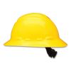 SecureFit Full Brim Hard Hat with Uvicator, Four-Point Ratchet Suspension, Yellow4