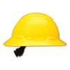 SecureFit Full Brim Hard Hat with Uvicator, Four-Point Ratchet Suspension, Yellow5