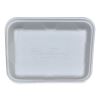 Meat Trays, #4D, 9.47 x 7.12 x 1.32, White, 500/Carton3