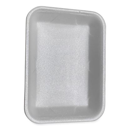 Meat Trays, #4P, 9.5 x 7.19 x 1.2, White, 500/Carton1