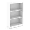 Three-Shelf Bookcase, 27.56" x 11.42" x 44.33", White4