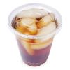 Crystal-Clear Cold Cup Straw-Slot Lids, Fits 9 oz Squat/12 oz PET Cups, 100/Pack3