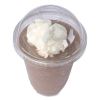 PET Cold Cup Dome Lids, Fits 9 oz to 12 oz PET Cups, Clear, 100/Pack2