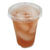 Crystal-Clear Cold Cup Straw-Slot Lids, Fits 9 oz to 10 oz Cups, Clear, 100/Pack4