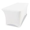 iGear Fabric Table Cover, Polyester, 30 x 72, White4