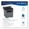 MFC-L5705DW Wireless All-in-One Laser Printer, Copy/Fax/Print/Scan2