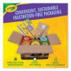 Spill Proof Washable Paints, 5 Colors, 1.4 oz Cups, 5 Sets/Carton2