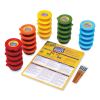 Spill Proof Washable Paints, 5 Colors, 1.4 oz Cups, 5 Sets/Carton5