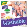 Spill Proof Washable Paints, 5 Colors, 1.4 oz Cups, 5 Sets/Carton6
