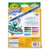 Super Clicks Retractable Markers, Assorted Tip Size, Conical Tip, Assorted Colors, 10/Pack3