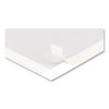 Self Adhesive Sign Holders, 10.5 x 13, Clear with White Border, 2/Pack4